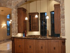 Stone Wet Bar